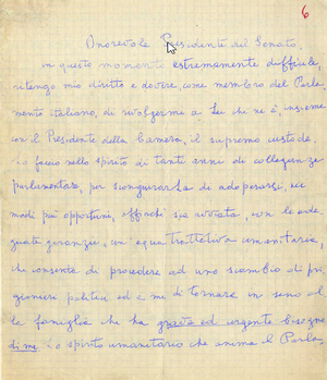 Lettera di Aldo Moro a Francesco Cossiga del 29 marzo 1978